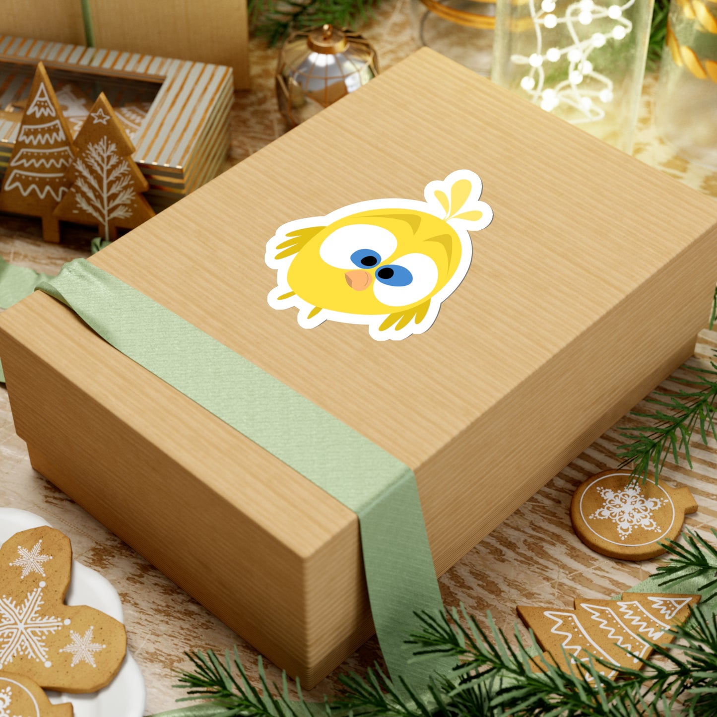 Yellow Bird Sticker