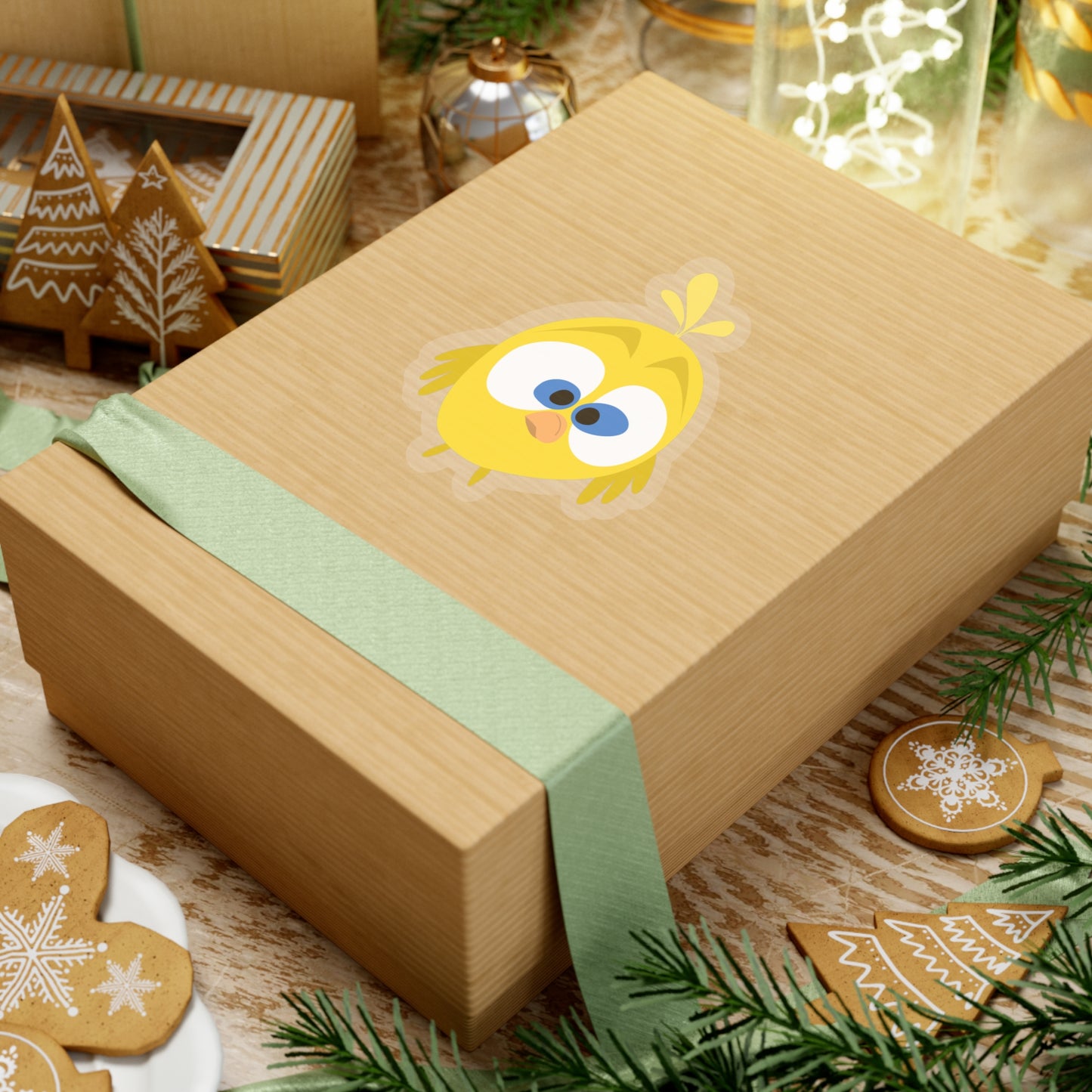 Yellow Bird Sticker