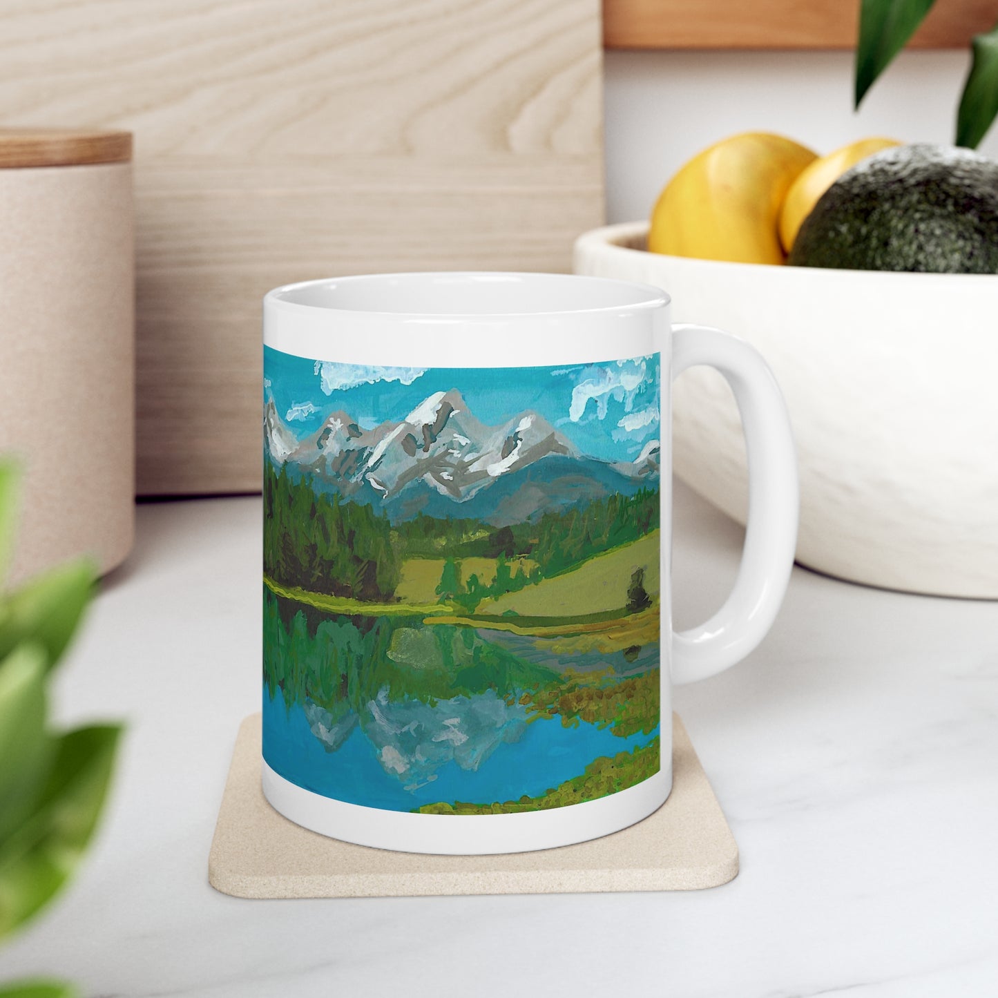 Jealousy and a landscape Ceramic Mug 11oz
